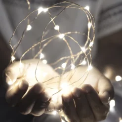 Outdoor Starry Solar String Lights- Solar Powered Cool White Fairy 200 LED Lights With 8 Lighting Modes For Patio, Backyard, Events By Nature Spring -Famous Lighting Store GUEST d46184e8 bf26 4b0e af93 87c67f13dc45