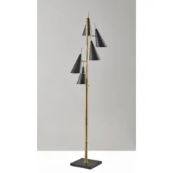 71.5" Owen Tree Lamp Black - Adesso -Famous Lighting Store GUEST d4c298a9 984a 428d 9a7a fc2af7eb43b1