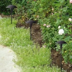 John Timberland Large Mushroom 18" High Black Low Voltage LED Path Light 13 John Timberland Large Mushroom 18" High Black Low Voltage LED Path Light -Famous Lighting Store GUEST d5284935 7c4a 4311 ab85 9f81aa7b7f67