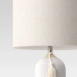Large Assembled Ceramic Table Lamp White - Threshold™ -Famous Lighting Store GUEST d72950b8 ea54 41af a1d4 cb6cbbe6dd5a