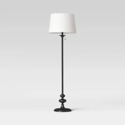 Londonberry Stick Floor Lamp Black - Threshold™ -Famous Lighting Store GUEST d8eee44e fb02 4fa5 9c20 c5e2a2730b47