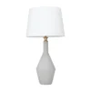 Modern Cement Table Lamp White - Olivia & May