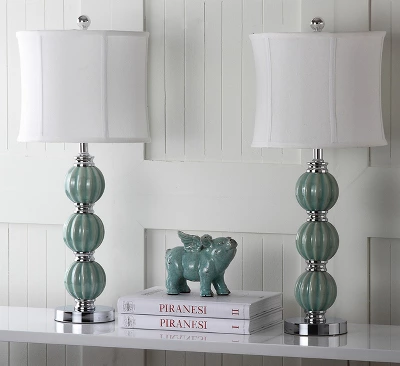 Stephanie Globe Lamp (Set Of 2) - Safavieh 1 Stephanie Globe Lamp (Set Of 2) - Safavieh