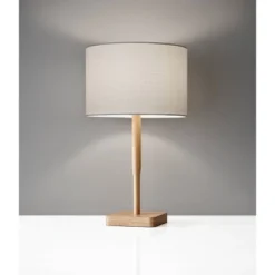 21" Ellis Table Lamp Tan - Adesso