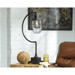 Jae Desk Lamp Antique Black - Signature Design By Ashley -Famous Lighting Store GUEST ea91073c 4405 4a27 9cf1 b49bee1f8004