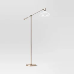 Crosby Bell Floor Lamp Brass With Glass Shade - Threshold™ -Famous Lighting Store GUEST eb367416 a3d2 4943 97b2 f49933c229bb
