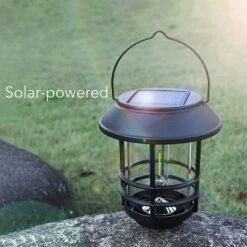 Dartwood Solar Wall Lanterns - Outdoor Mounted Wall Lanterns For Your Yard, Patio, Or Walkway (4 Pack, Black) -Famous Lighting Store GUEST ecc12b56 0cf7 4911 8e6b a9798d11ae8d
