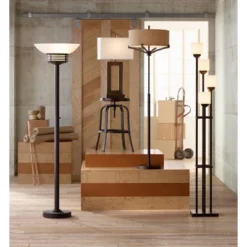 Possini Euro Design Light Blaster Modern Torchiere Floor Lamp 72 1/2" Tall Warm Bronze LED White Frosted Glass Bowl Shade For Living Room Bedroom Home 14 Possini Euro Design Light Blaster Modern Torchiere Floor Lamp 72 1/2" Tall Warm Bronze LED White Frosted Glass Bowl Shade For Living Room Bedroom Home -Famous Lighting Store GUEST ee0b8572 bc24 4cd3 8832 dc2dd329705b