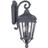 Minka Lavery Harrison 20" High Vintage Black Outdoor Wall Light