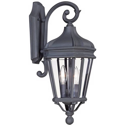 Minka Lavery Harrison 20" High Vintage Black Outdoor Wall Light 1 Minka Lavery Harrison 20" High Vintage Black Outdoor Wall Light