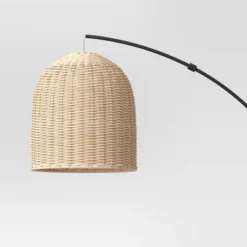 Addison Arc Floor Lamp With Natural Rattan Shade - Threshold™ 7 Addison Arc Floor Lamp With Natural Rattan Shade - Threshold™ -Famous Lighting Store GUEST f0a65e9b 915e 44cf b86d b7a12da8e8a2