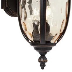 John Timberland Bellagio Vintage Rustic Outdoor Wall Light Fixture Bronze Downbridge 20 1/2" Champagne Hammered Glass For Post Exterior Barn House 9 John Timberland Bellagio Vintage Rustic Outdoor Wall Light Fixture Bronze Downbridge 20 1/2" Champagne Hammered Glass For Post Exterior Barn House -Famous Lighting Store GUEST f2732b78 5419 4046 8bac c20b987f5a1a