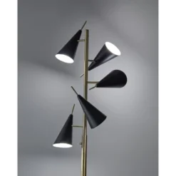 71.5" Owen Tree Lamp Black - Adesso -Famous Lighting Store GUEST f37054b5 f358 45c6 94b5 b291713684b7