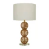 Bohemian Wicker Table Lamp Brown - Olivia & May