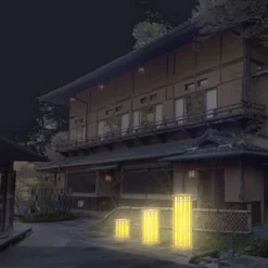 3pk Solar LED Zen Outdoor Lantern Bundle With Amber/White Light - Techko Maid -Famous Lighting Store GUEST f5b7cd2c 6eb7 49f8 ac07 8a2d307f1f02