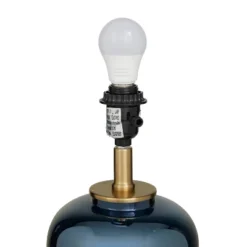 Modern Ceramic Table Lamp Blue - Olivia & May -Famous Lighting Store GUEST f89a01e5 592b 495b b260 ea8db104870e