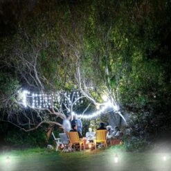 Solar Portable Hanging Outdoor Lantern Black - Techko Maid -Famous Lighting Store GUEST f8ed2e02 16b2 41ac 9c1f 8f5550616909