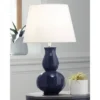 Zellrock Ceramic Table Lamp Navy - Signature Design By Ashley